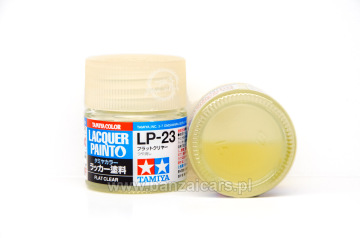 Farba Lacquer Paint LP-23 Flat Clear - Bezbarwny matowy 10 ml Tamiya 82123