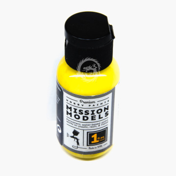Farba akrylowa 30 ml Yellow Zinc - żółta - Mission Models MMP-067