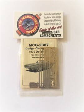 Waloryzacja fototrawiona do Dodge Charger 1970 The Model Car Garage MCG-2307