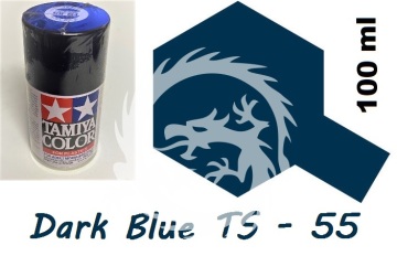 Farba w aerozolu TS-55 Dark Blue - granatowy - Tamiya 85055