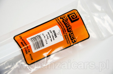 Profil przekrój T 4.8mm x 4.8mm x 0.8mm x 61cm Plastruct 90565