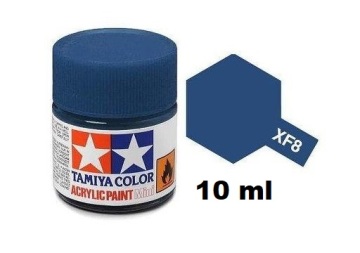 Farba modelarska XF-8 Flat Blue10 ml Tamiya 81708