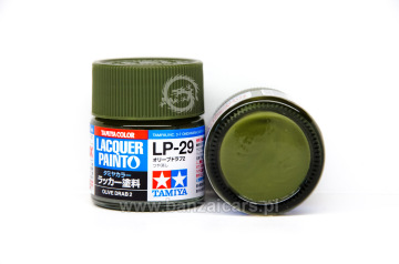 Farba Lacquer Paint LP-29 Olive Drab 2 - Oliwkowy/zielony 10 ml Tamiya 82129