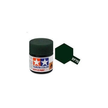 Farba modelarska Dark Green 2 - zielona XF-70 10 ml Tamiya 81770