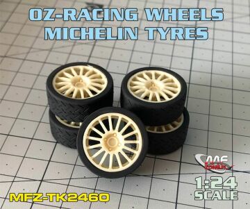 Felgi+opony OZ Racing 5szt 15/4 opona Michelin MF-Zone  MFZTK2460