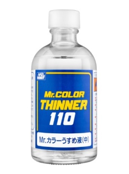 Rozcieńczalnik Mr.Color Thinner 110ml do farb celulozowych Gunze T-102