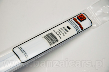 Profil pręt przekrój prostokąt 1.5mm x 4.0mm x 25cm Plastruct 90757