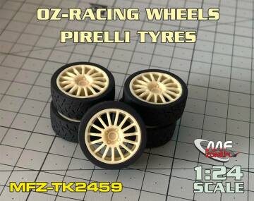 Felgi+opony OZ Racing 5szt 15/4 opona Pirelli MF-Zone  MFZTK2459