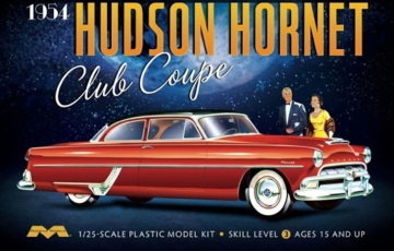 Hudson Hornet 1954 Club Coupe Moebius Models 1213
