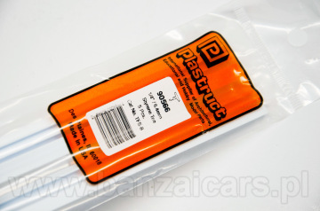 Profil przekrój T 6.4mm x 6.4mm x 0.9mm x 61cm Plastruct 90566