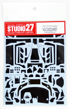 Kalkomania carbon Lamborghini Murcielago - Studio27 STU-CD24008
