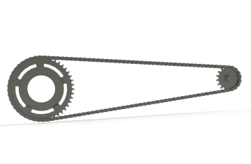Łańcuch napędowy Kawasaki H2R/H2R Carbon Tamiya 14136/14131 - Falcon FSM2
