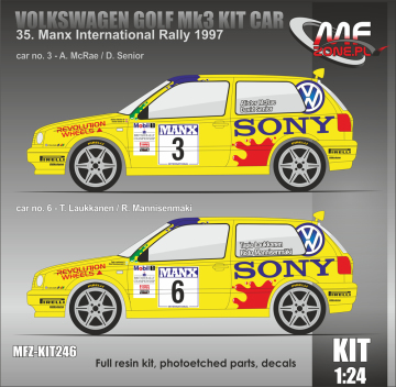 Volkswagen Golf III Kit Car MFZKIT246 Mf-Zone