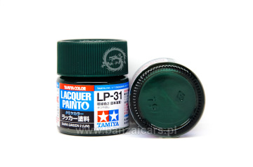 Farba Lacquer Paint LP-31 Dark Green 2 - Ciemny zielony 10 ml Tamiya 82131