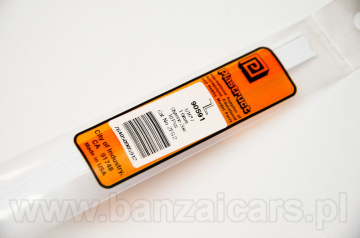 Profil przekrój Z 1.6mm x 1.0mm x 0.4mm x 25cm Plastruct 90591