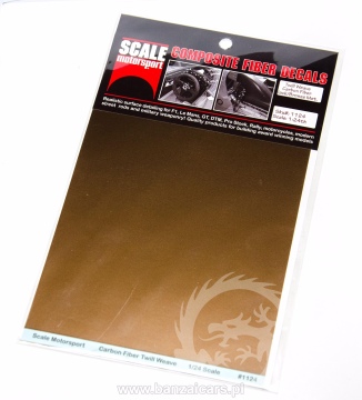 Carbon black on bronze czarno brązowy Scale Motorsport SMS01124