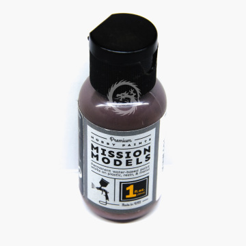 Farba akrylowa 30 ml Weathering Dark Rust 1 - brązowa, rdza - Mission Models MMW-001