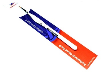 Pędzel modelarski ergonomiczny - włosie - syntetyczne - okrągły 