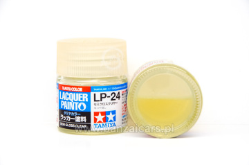 Farba Lacquer Paint LP-24 Semi Gloss Clear - Bezbarwny półmat 10 ml Tamiya 82124