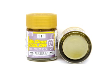 Farba Mr. Color Clear GX-111 Clear Gold - złota transparentna - Gunze GUNGX111