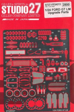 Waloryzacja fototrawiona do Ford GT LM Revell - Studio27 FP24213