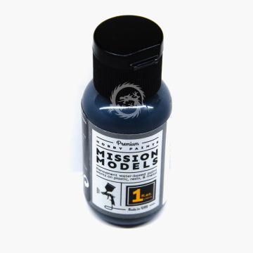 Farba akrylowa 30 ml Black - czarna - Mission Models MMP-047
