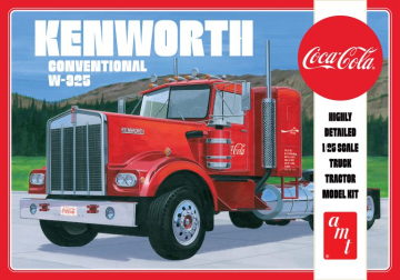 Kenworth Conventional W-925 Tractor Coca Cola AMT 1286