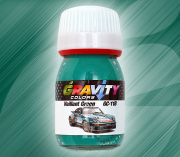 Lakier Gravity Vaillant green