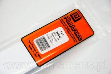 Profil pasek 6.4mm x 0.8mm x 61cm Plastruct 90642