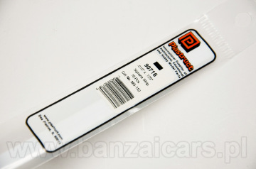 Profil pręt przekrój prostokąt 0.3mm x 3.2mm x 25cm Plastruct 90716