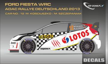 Kalomania Ford Fiesta WRC Kosciuszko MFZ-DC2420 MF-zone