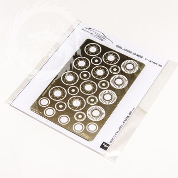 Zestaw tarcz hamulcowych fototrawionych 14mm typ B Scale Lab - SL02018B