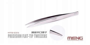 Pęseta - Precision Flat-Tip Tweezeres Meng Dspiae MTS-035