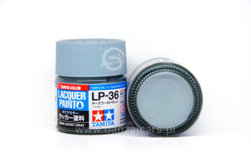 Farba Lacquer Paint LP-36 Dark Ghost Gray - Szaro niebieski 10 ml Tamiya 82136
