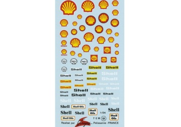 Kalkomania Shell 1/24 IBB Auto Racing VIR0064