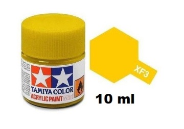 Farba modelarska XF-3 Flat Yellow 10 ml Tamiya 81703