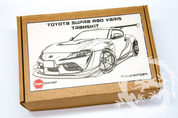 Transkit Varis bodykit do Toyota Supra A90 Tamiya Fugu Garage - KIT024