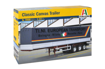Naczepa TIR Cargo Trailer Canvas - Italeri 3908