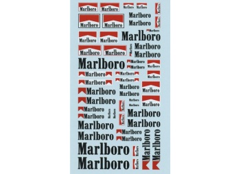Kalkomania Marlboro 1/24 IBB Auto Racing VIR0085
