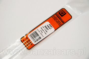 Profil kratownica 3.2mm x 4.8mm x 1.6mm x 15cm Plastruct 90651