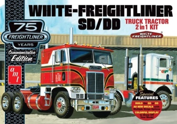 White Freightliner SD/DD Truck Tractor 2 in 1  AMT 1046