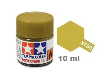 Farba modelarska XF-60 Dark Yellow 10 ml Tamiya 81760