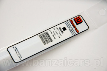 Profil pręt kwadrat 1.0mm x 1.0mm x 25cm Plastruct 90740