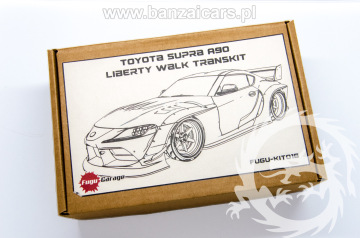 Transkit żywiczny Toyota Supra mk5 A90 Tamiya Liberty Walk Fugu - KIT018