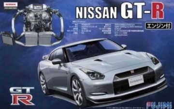 Nissan GT-R (R35) w/Engine Fujimi 03794