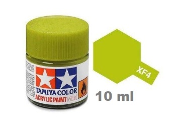 Farba modelarska XF-4 Yellow Green - żółto-zielony 10 ml Tamiya 81704