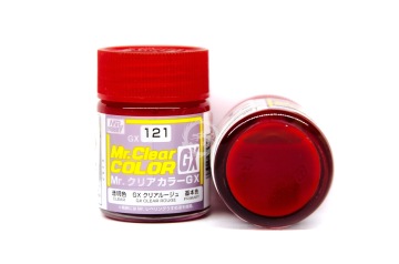Farba Mr. Color Clear GX-121 Clear Rouge - różowa transparentna - Gunze GUNGX121