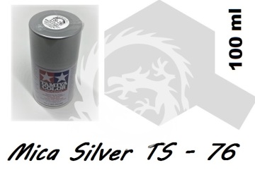 Farba w aerozolu TS-76 Mica Silver Tamiya 85076