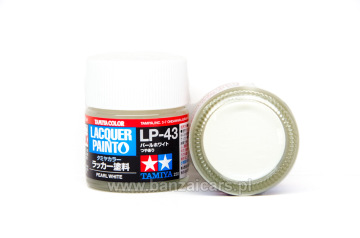 Farba Lacquer Paint LP-43 Pearl White - Biały perła 10 ml Tamiya 82143