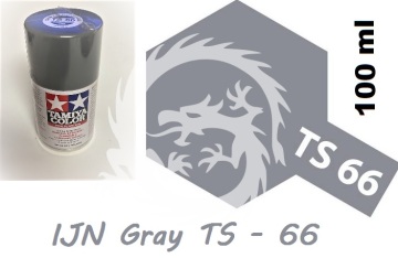 Farba w aerozolu TS-66 IJA Gray - szara -  Spray Tamiya 85066